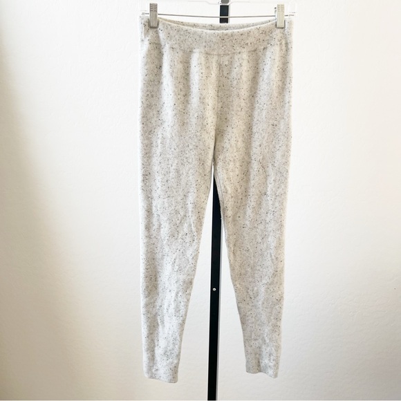 Club Monaco Cashmere Blend Speckled Leggings - Picture 1 of 4